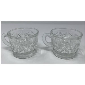 Punch cup Pineapple Cup Set of 2 3" Wide x‎ 2 1/2" Tall